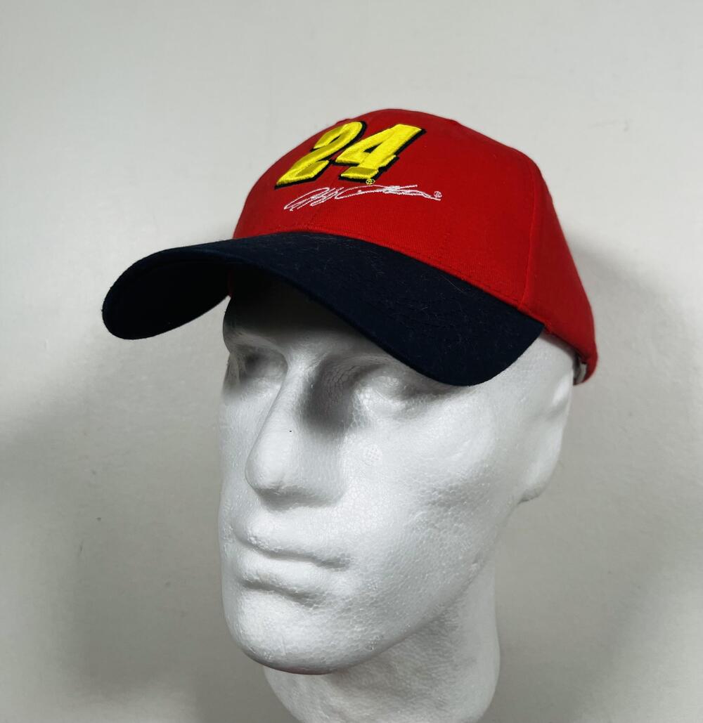 Jeff Gordon 24 Kellogg's Racing Hat Cap Strap Back Mens One Size Red NASCAR